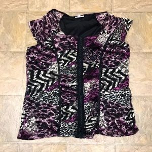 Fashion Bug top 1X. EUC.